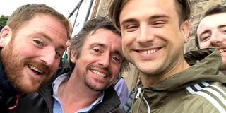 Ex-Top Gear stars visit Crickhowell during Grand Tour