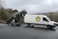 Dinosaur moves from showcaves to man’s garden