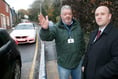 Police commissioner visits traffic blackspot