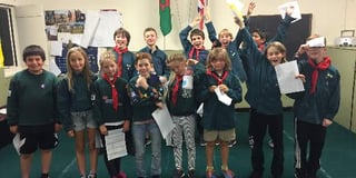 Scouts and Cubs take part in recycling challenge