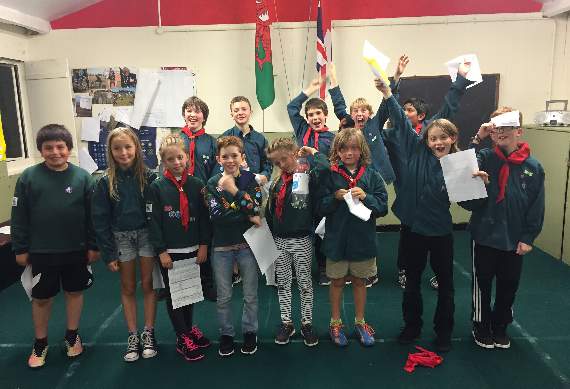 Scouts and Cubs take part in recycling challenge