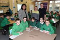 Pupils back in class after school floods