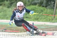 Sensational season on the slopes for young skier Lowri