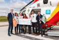 Dairy team raised over £3k for air ambulance