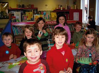 Prehistoric fun for pupils at library