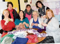 Sociable knitters help the bereaved