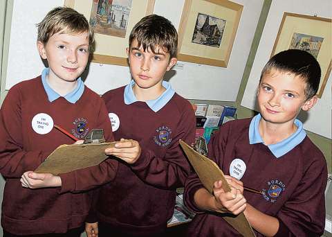 Children take over reins at gallery