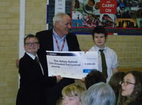 Hedgehogs' boost for Abbey School