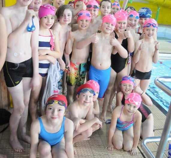 Young swimmers make a splash