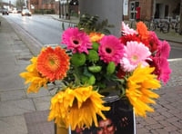 Floral tributes to Dragon Street crash victim