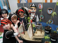 There be pirates at Hollycombe!