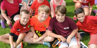 Sporting fun for school youngsters