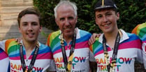 Rainbow puts trust in family of cyclists