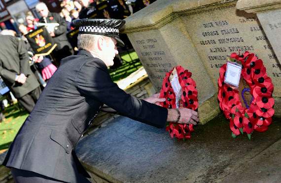 Record turnout for Remembrance