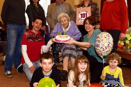 Kathleen celebrates 101st birthday