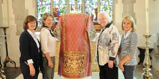 Vestments and violets as village comes to life