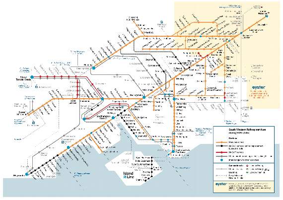 Farnham Train Line Map Revised Swr Timetable As Rail Strike Hits | Farnhamherald.com