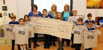 Pupils do their bit in cancer fight