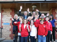 Pupils take over council offices