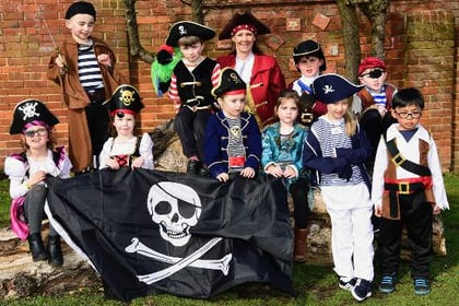 Pirates take over classroom to mark World Book Day