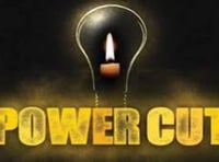 Power failure hits town centre