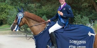 Harry Charles claims Young Rider gold on his birthday