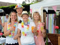 It was time to party  at Churt Village Fete