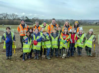 Pupils join restoration project