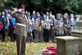 Village falls silent for two minutes to mark Armistice centenary