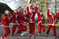 Santa dash for Lily Foundation