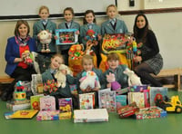 Pupils use toys to spread the love