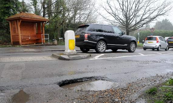 Surrey County Council to use AI to tackle pothole-strewn roads