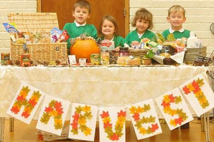 Harvest success at Woodlea Primary School