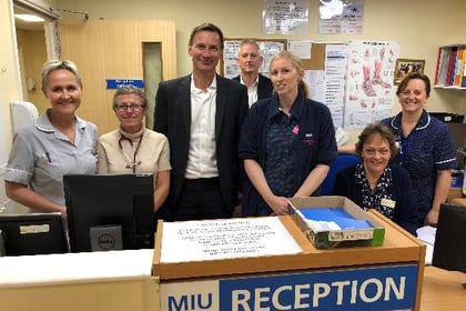 MP on warpath to save Haslemere Hospital MIU