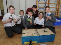 Clever pupils crack the code