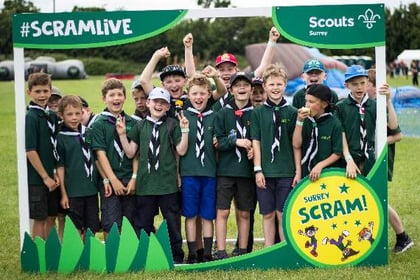 Fun-loving Scouts SCRAM to Epsom