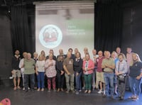 Alton Beer Festival cheque handover