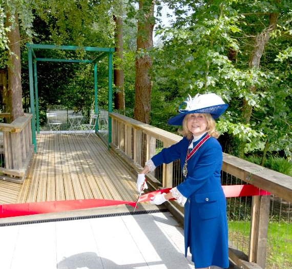 Treehouse with a view for Holy Cross patients