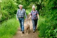 Retired garage couple revved up for charity trek