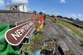 Making tracks on Heath Rail platform clean-up