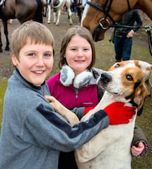 400 people celebrate Monmouthshire's New Year's Day hunt