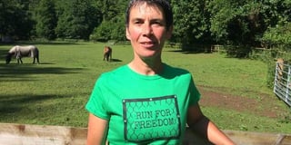 Charity founder’s Run for Freedom