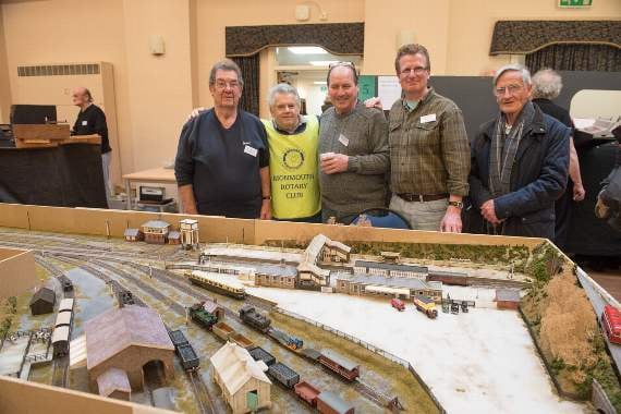 Troy Yard features in Rotary’s railway exhibit