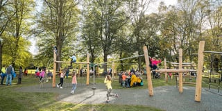 New look park is a big hit with local children