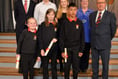 Prizewinners at John Kyrle High School