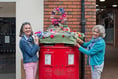 Big knit brightens town