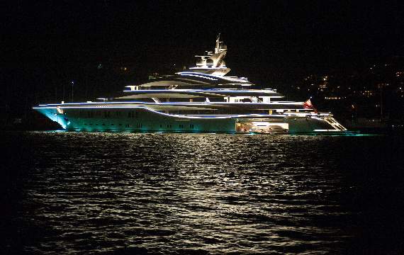 big yacht in dartmouth