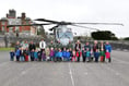 Blackawton Primary School pupils and German Navy officers visit BRNC this week