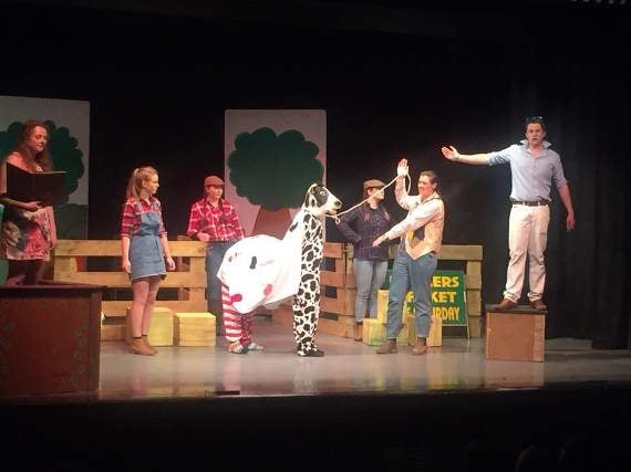 Young Farmers plough up the pantomime