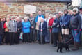 Sculpture unveiled at the Salcombe Over 60s Centre